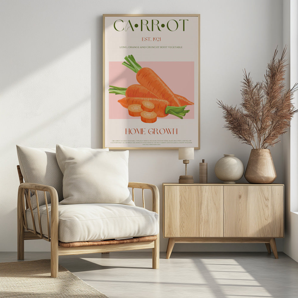Orange Harvest Charm | Poster