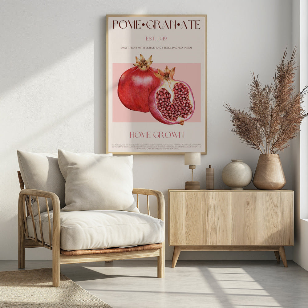 Juicy Pomegranate | Poster