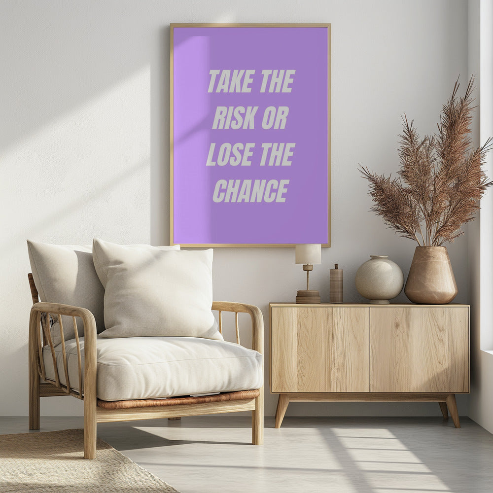 Take the Risk | Poster