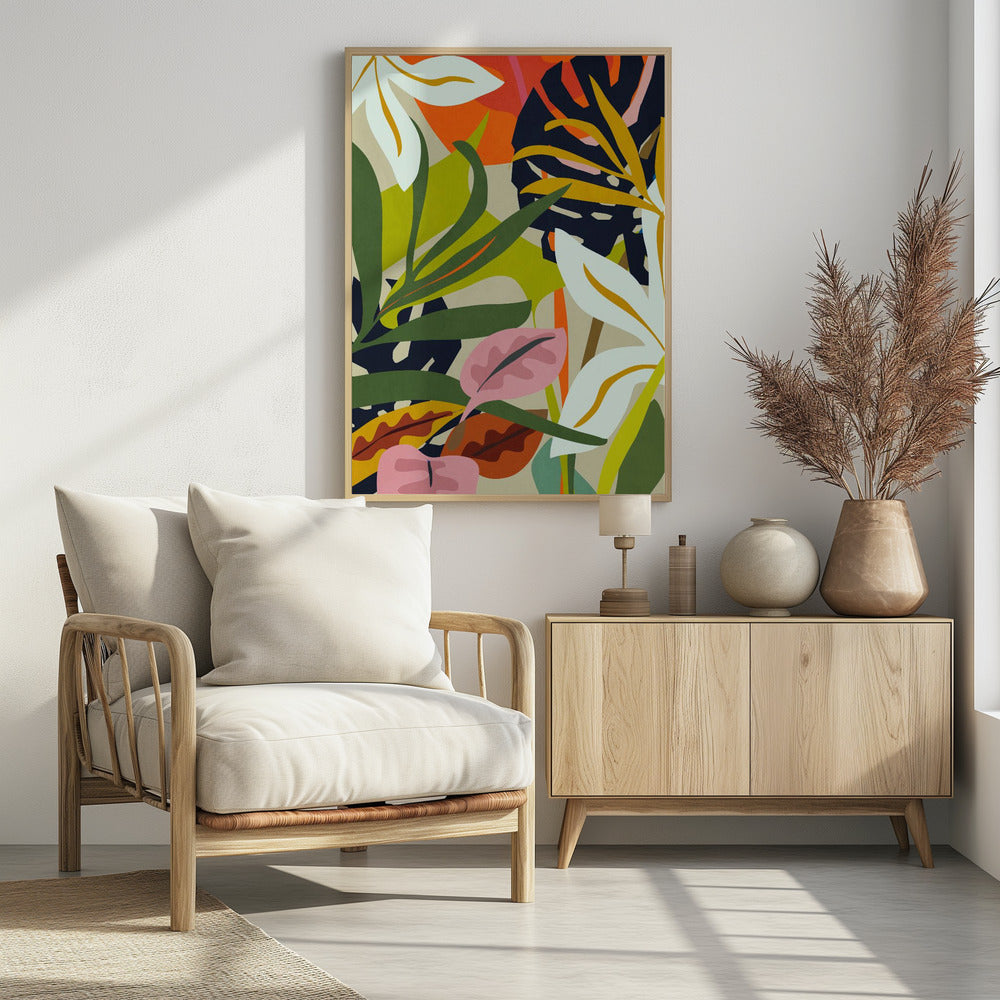 Jungle Abstract Pattern | Poster