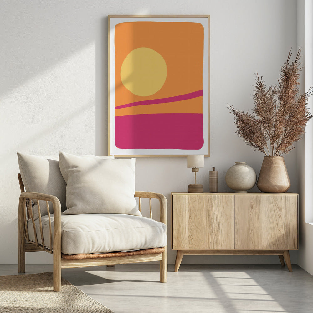 Vibrant Sunset Glow | Poster
