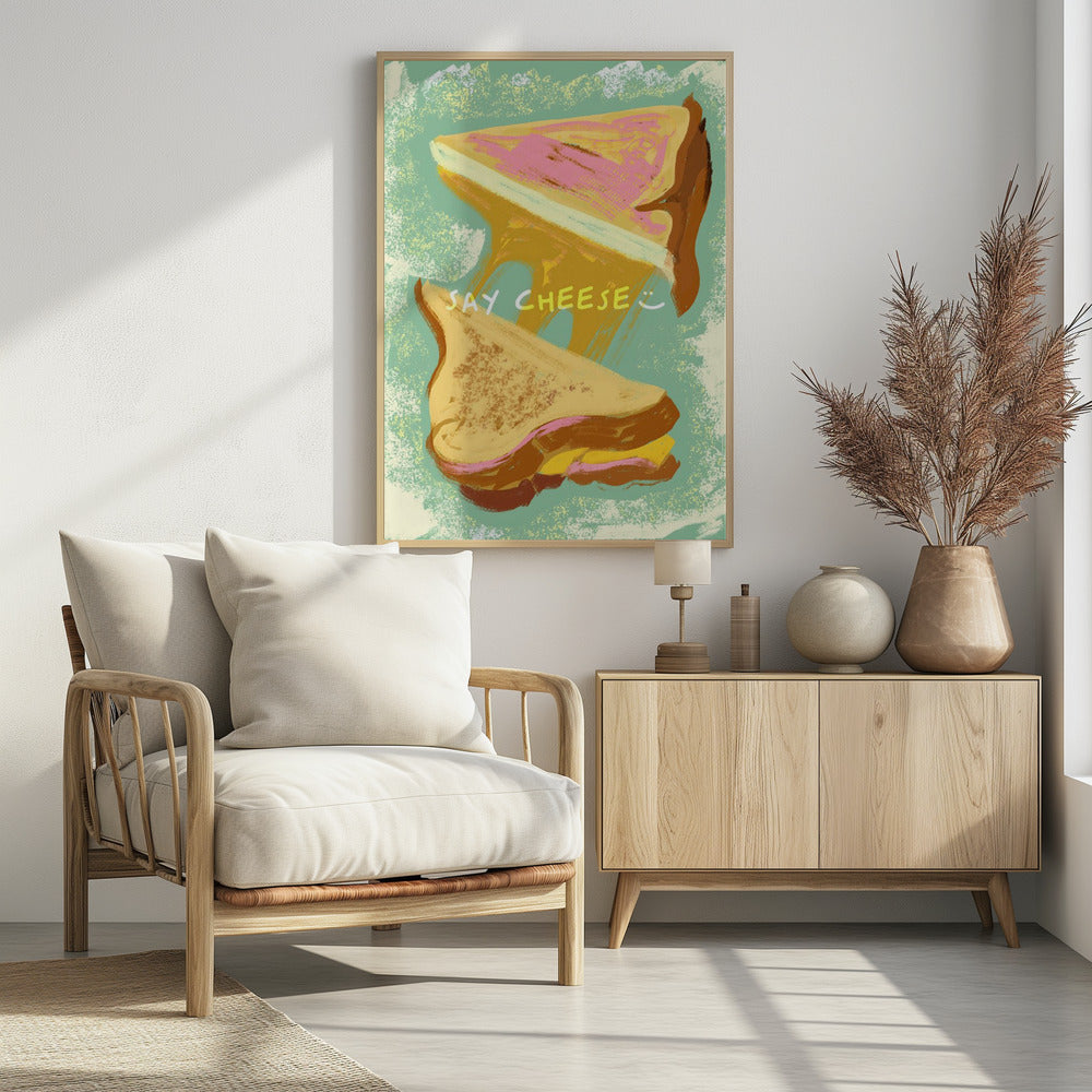 Melted Cheese Sandwiches | Poster