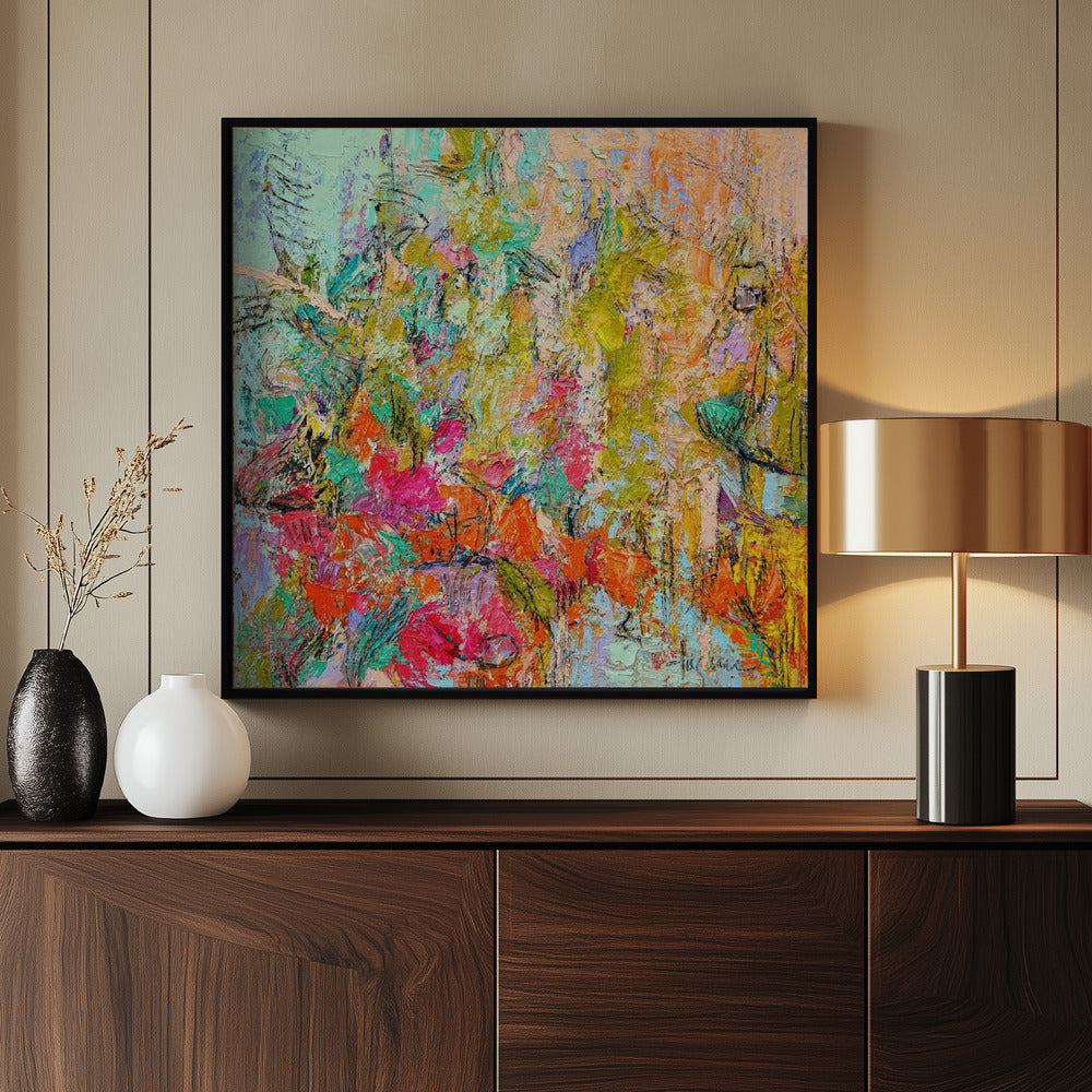 Expressionist Colorful Abstract | Poster
