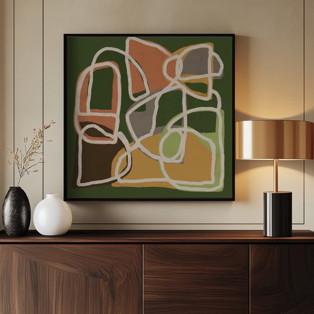 Lines and shapes | Poster