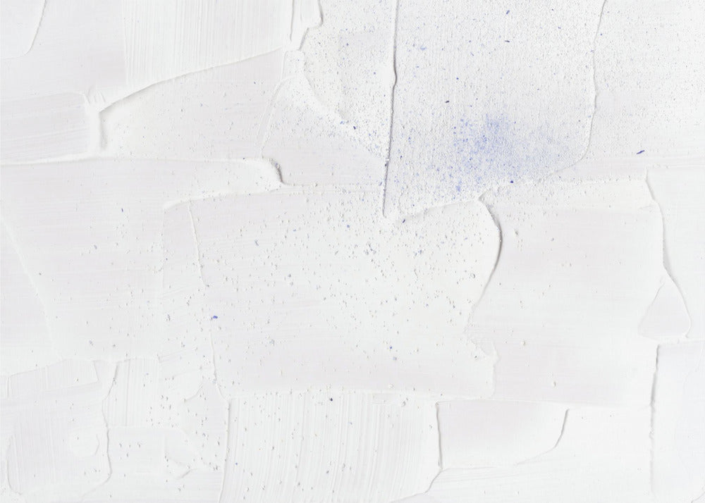 White Calm Textured | Poster