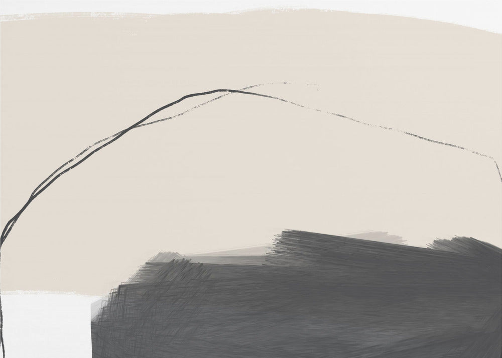 Serene Contours | Canvas