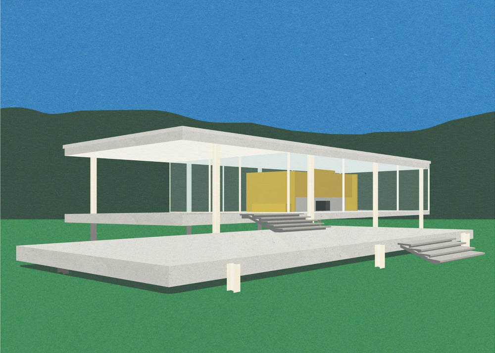 Ludwig Mies Van Der Rohe Farnsworth House | Canvas