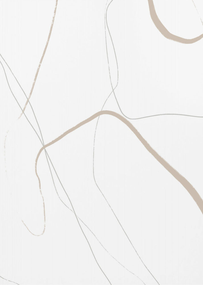 Subtle Flow Lines | Poster