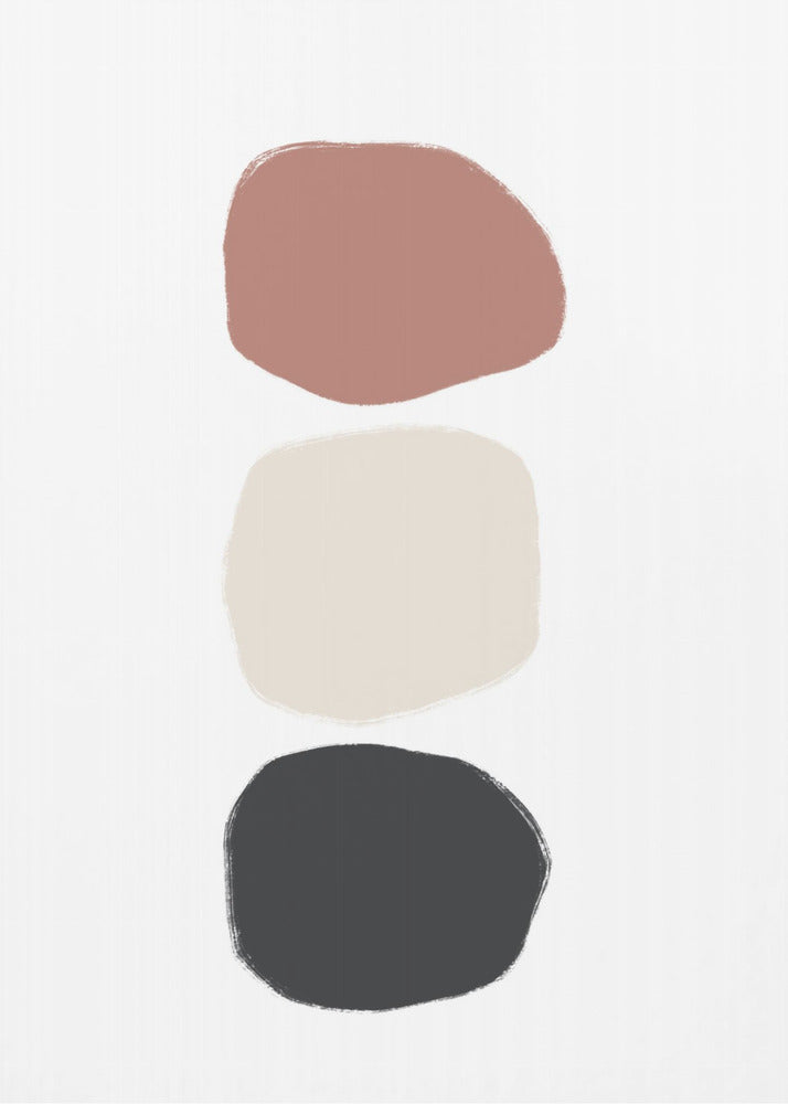 Earthy Trio Forms | Poster