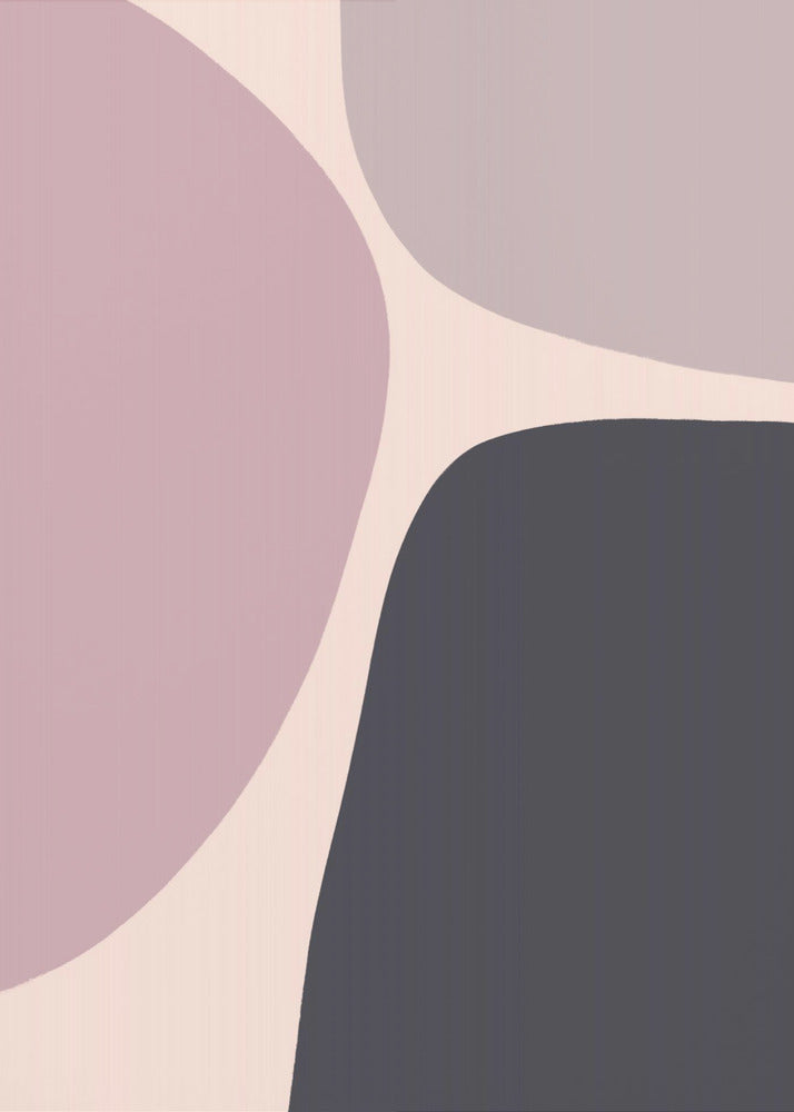 Muted Shapes Harmony | Poster