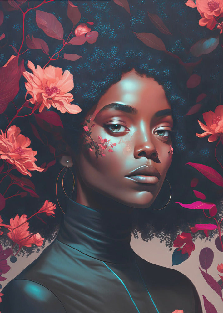 Floral Majesty | Canvas