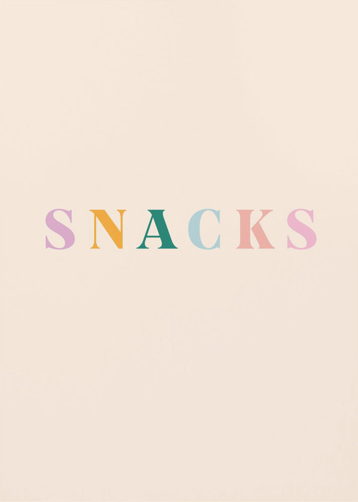Snacks | Poster