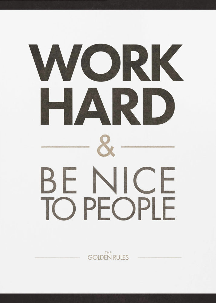 Golden Life Rules | Poster