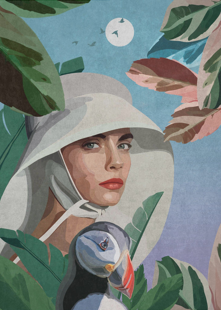 Puffin Dreamscape | Poster