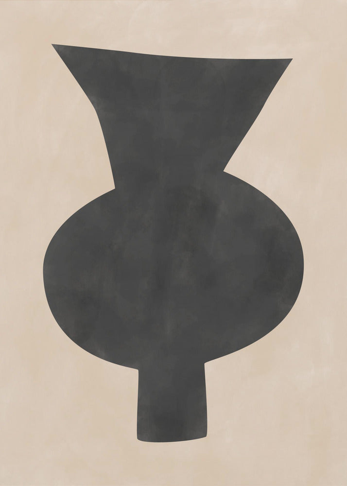 Abstract Vase Silhouette | Poster