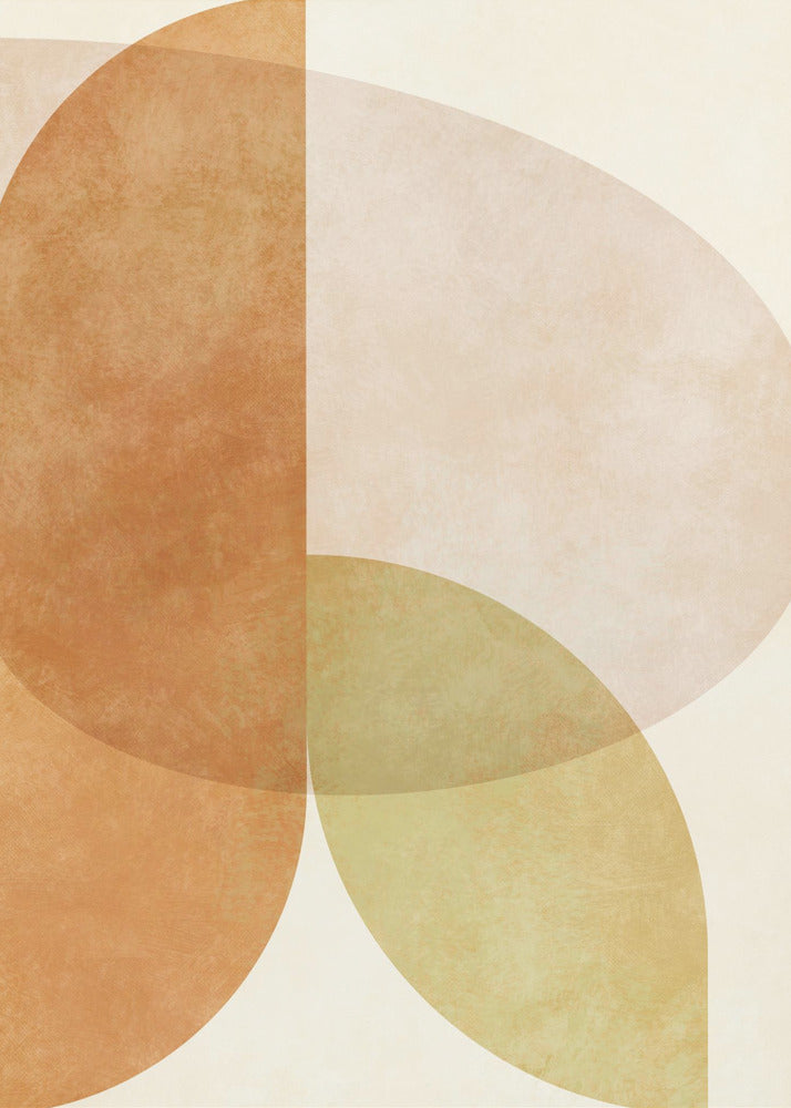 Aqua Shapes4 Kopie | Poster