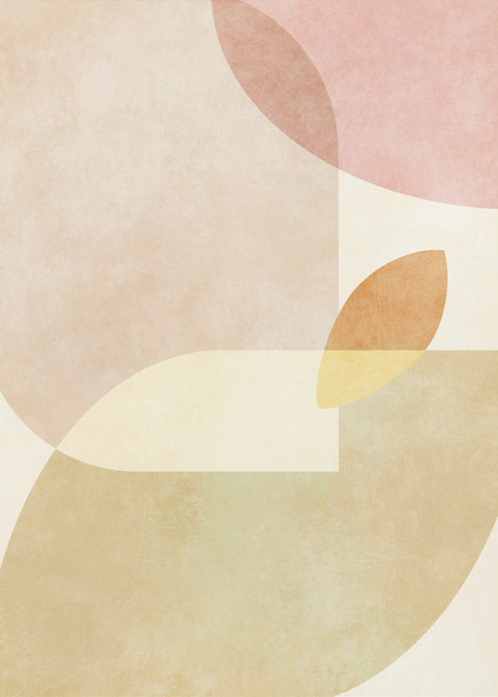 Aqua Shapes1 Kopie | Poster