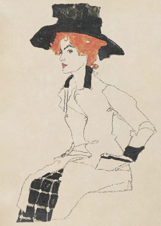 Portrait of a Woman 1910 | Poster