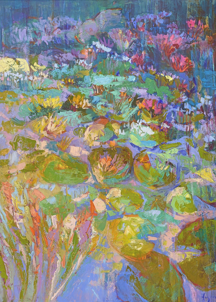 Lush Water Lilies | Canvas