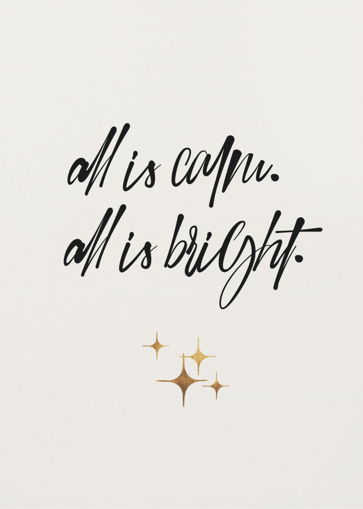 All Is Bright | Poster