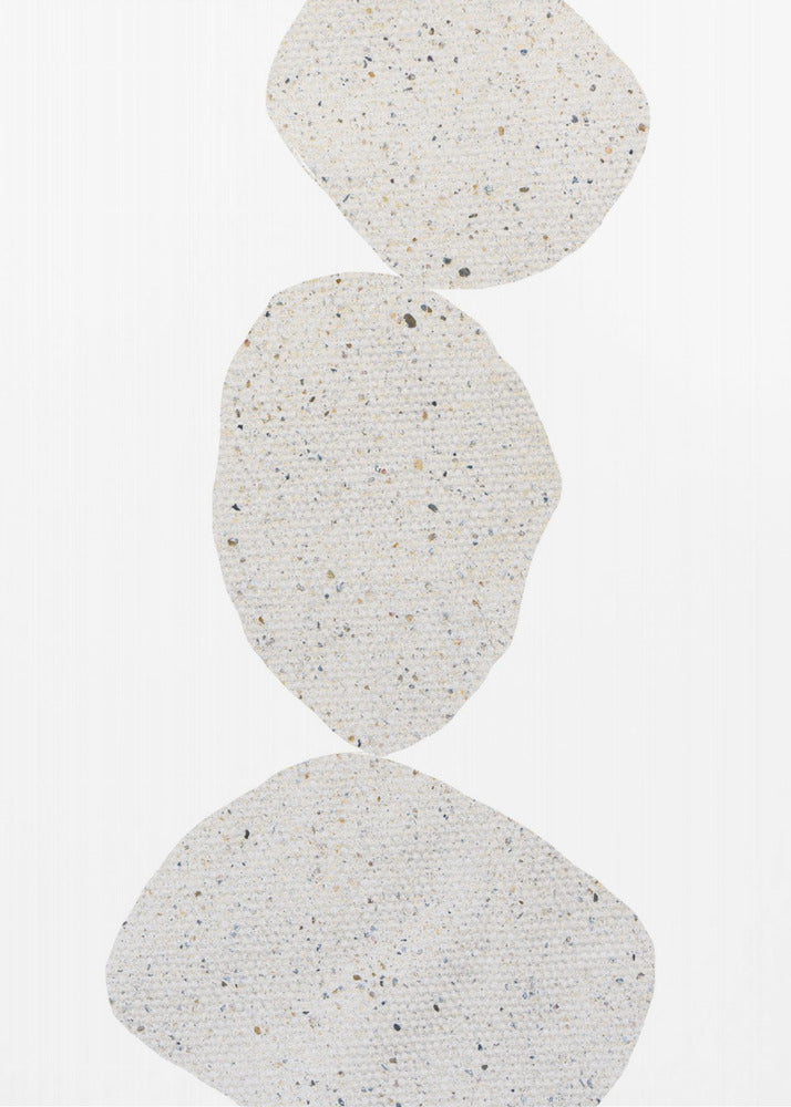 Stacked Stone Shapes | Canvas