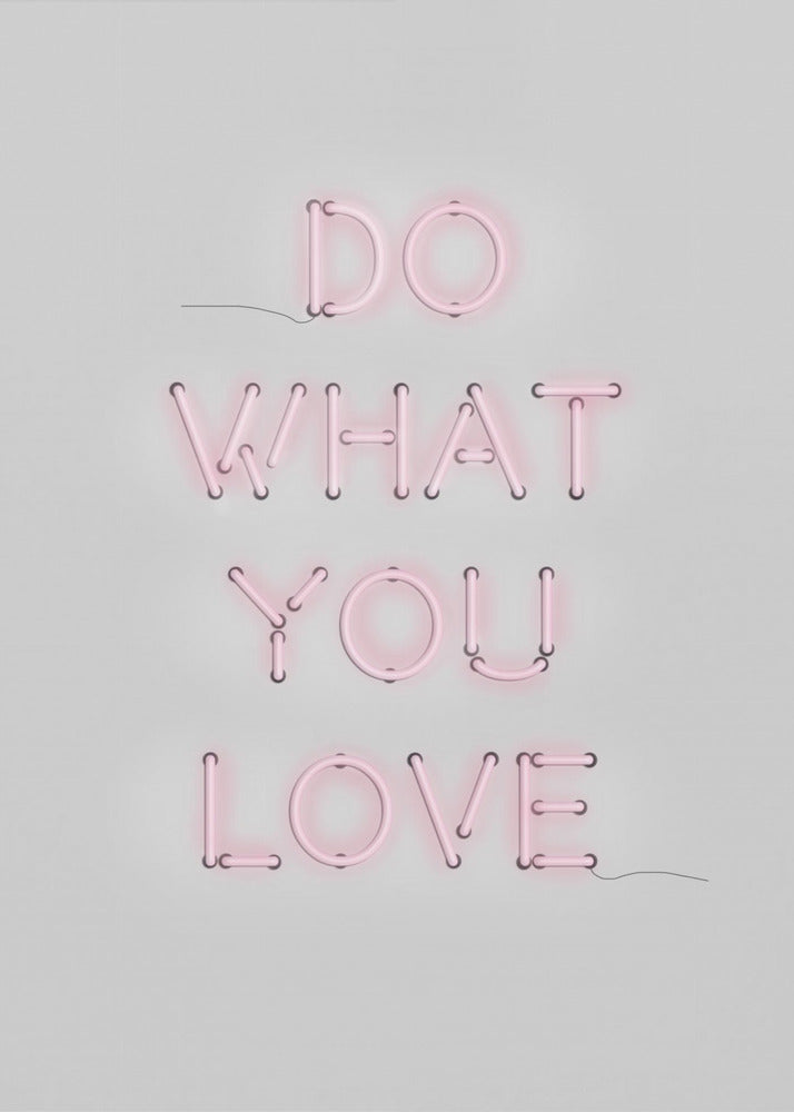 Neon Passion Message | Poster