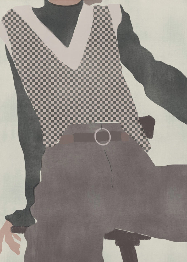 Checkered Elegance | Poster