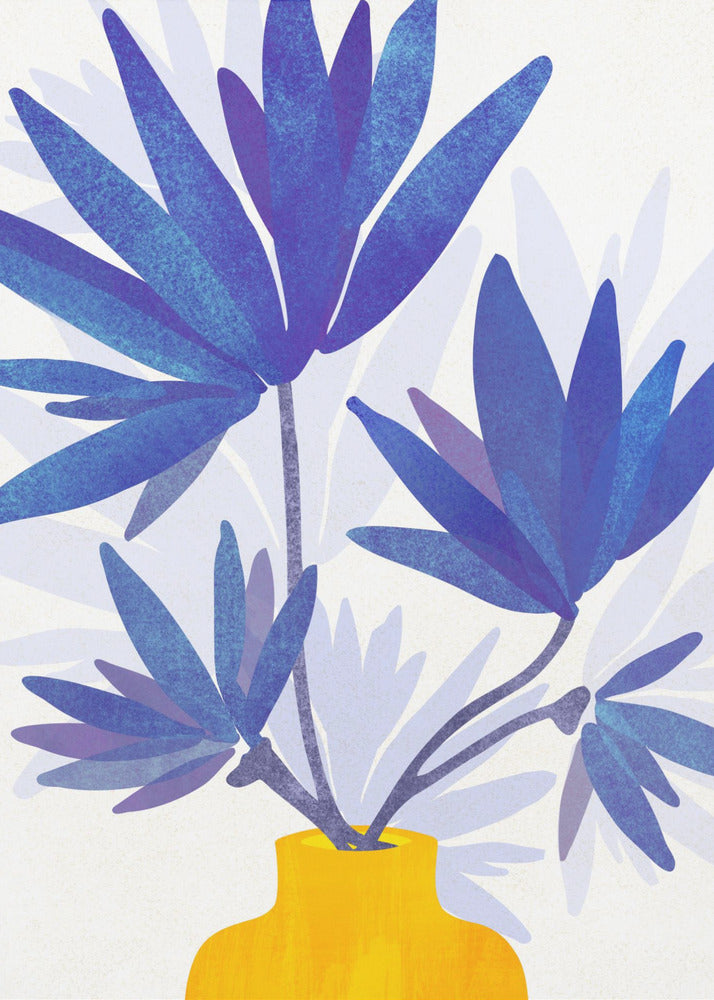 Indigo Blooms | Poster