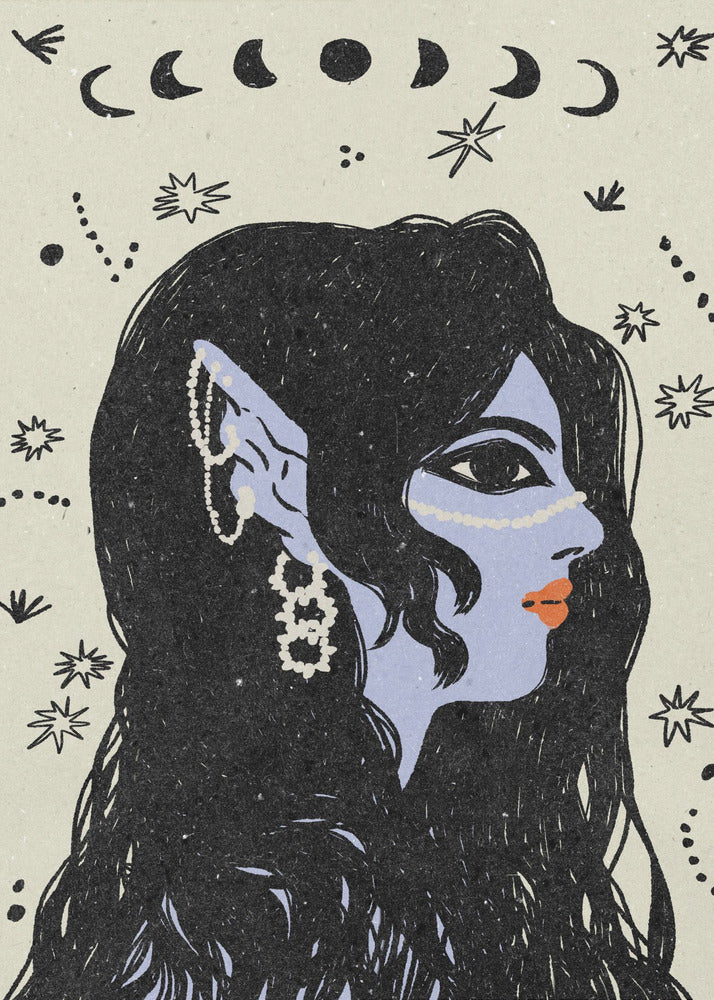 Portrait of a mermaid | Poster