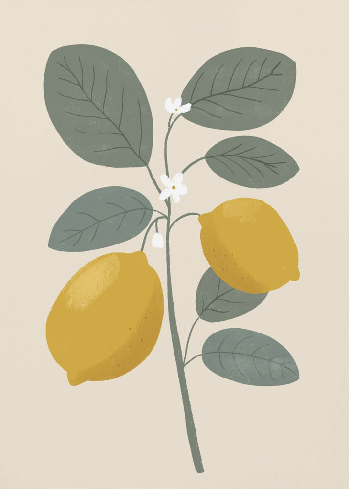 Lemon Vibes 01 | Poster