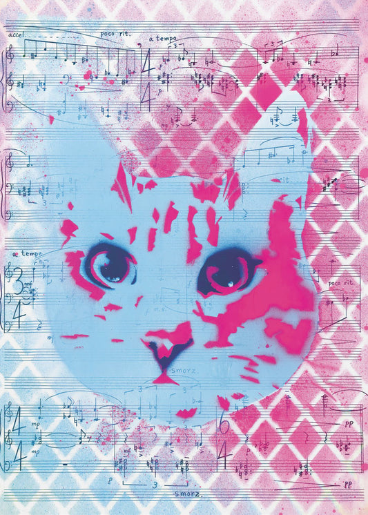 Musical Cat | Poster