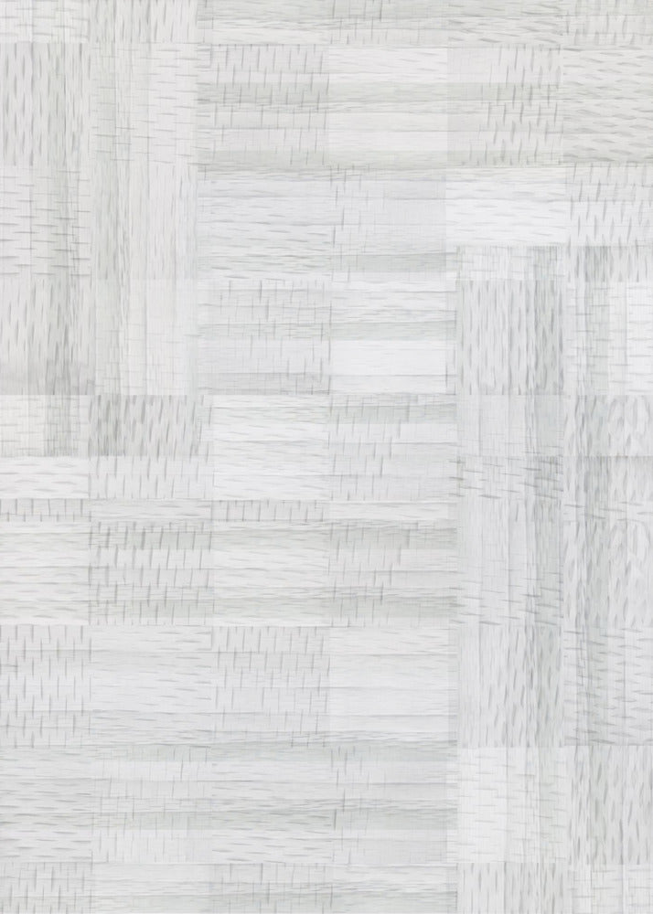 White Woven Blocks 1 | Canvas
