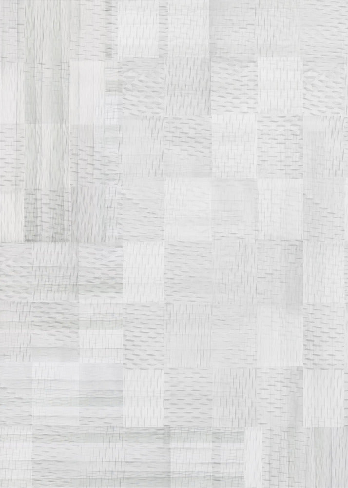 White Woven Blocks 3 | Canvas