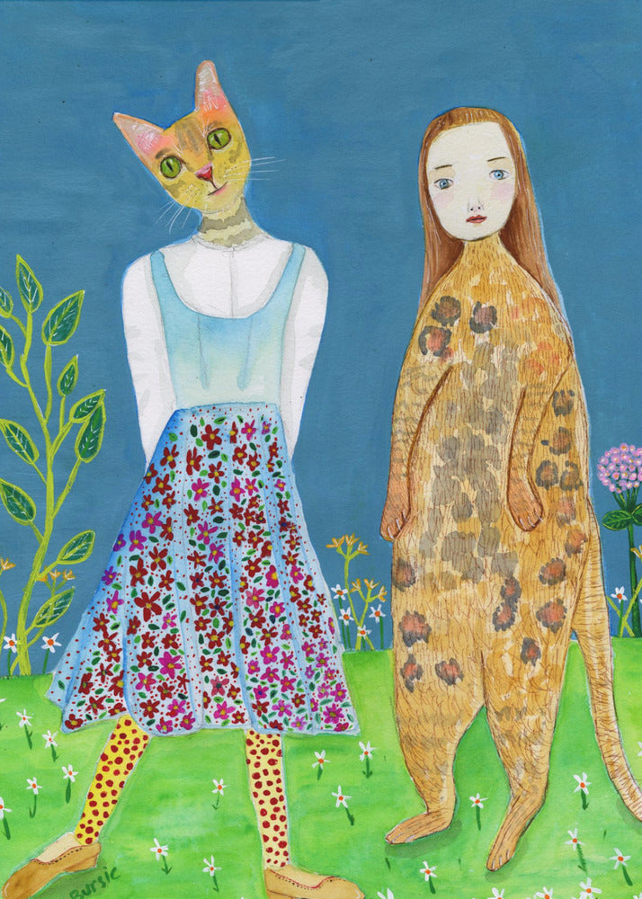 Switched Heads - Cat Lovers | Canvas