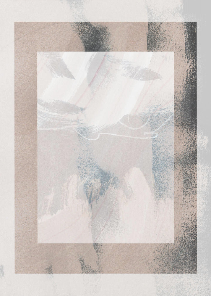 Abstract Brush Strokes 17 | Poster