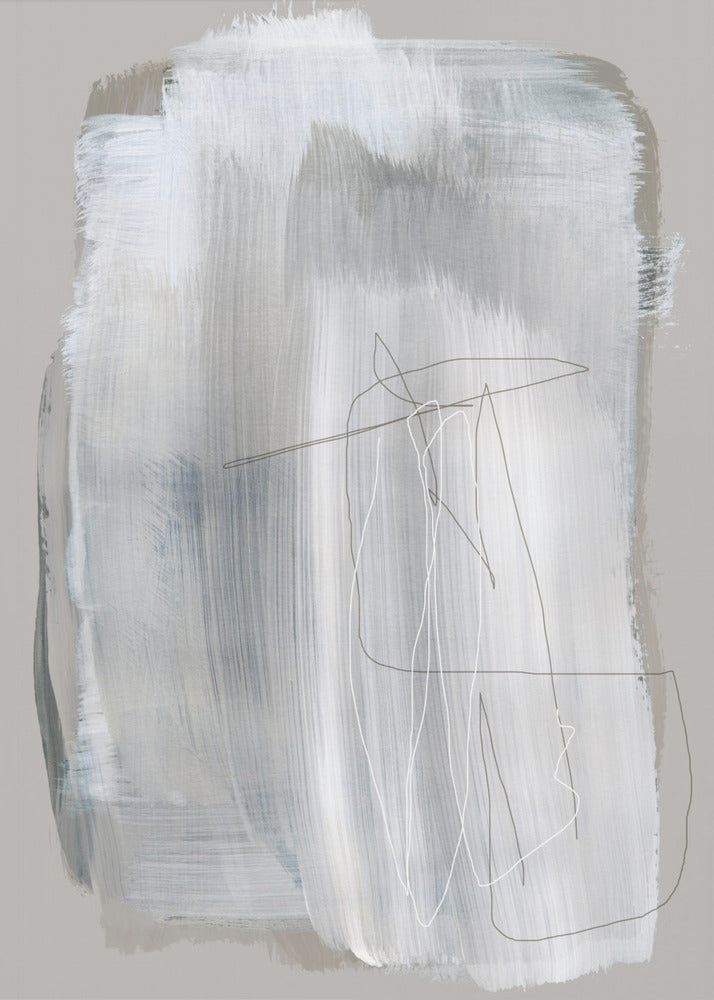 Abstract Brush Strokes 109 | Poster