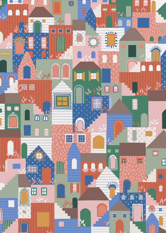 Stack Houses | Canvas