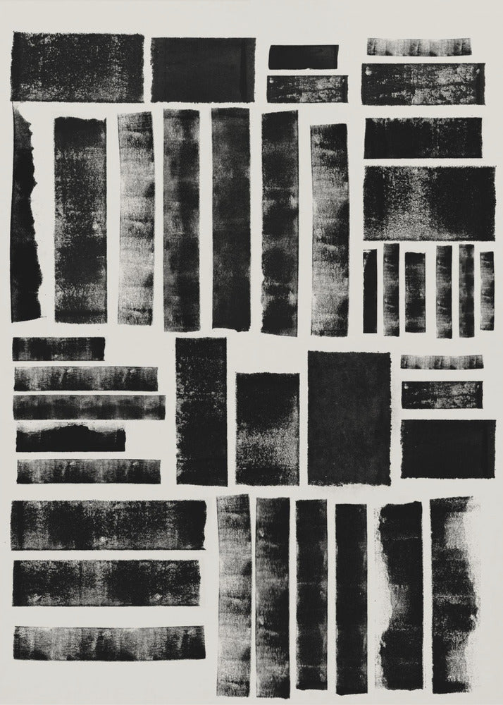 Monochrome Blocks | Canvas