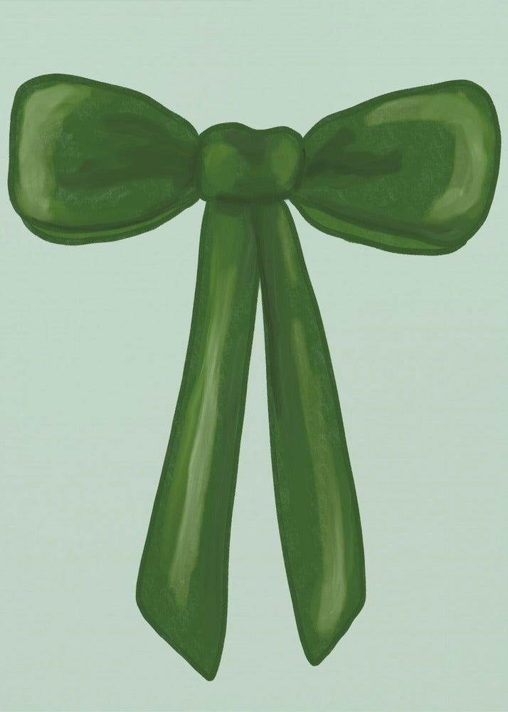 Emerald Ribbon Charm | Canvas