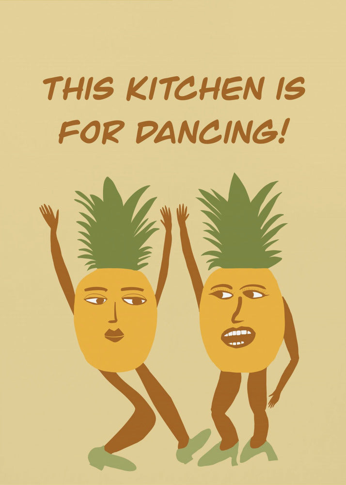 Dancing pineapples | Canvas