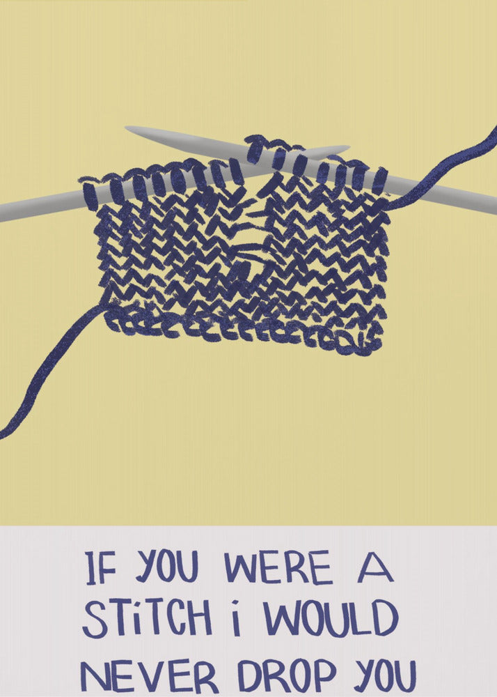 dropped stitches | Poster