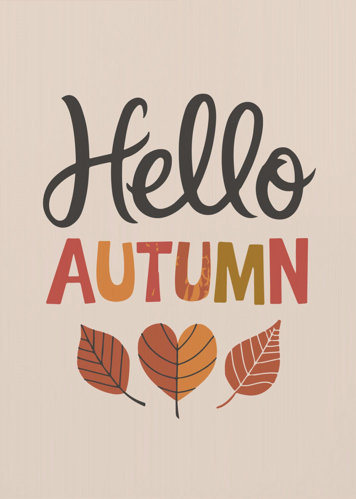 Hello Autumn | Canvas