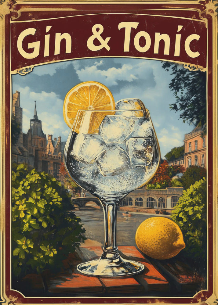 Gin &amp; Tonic Vintage | Canvas