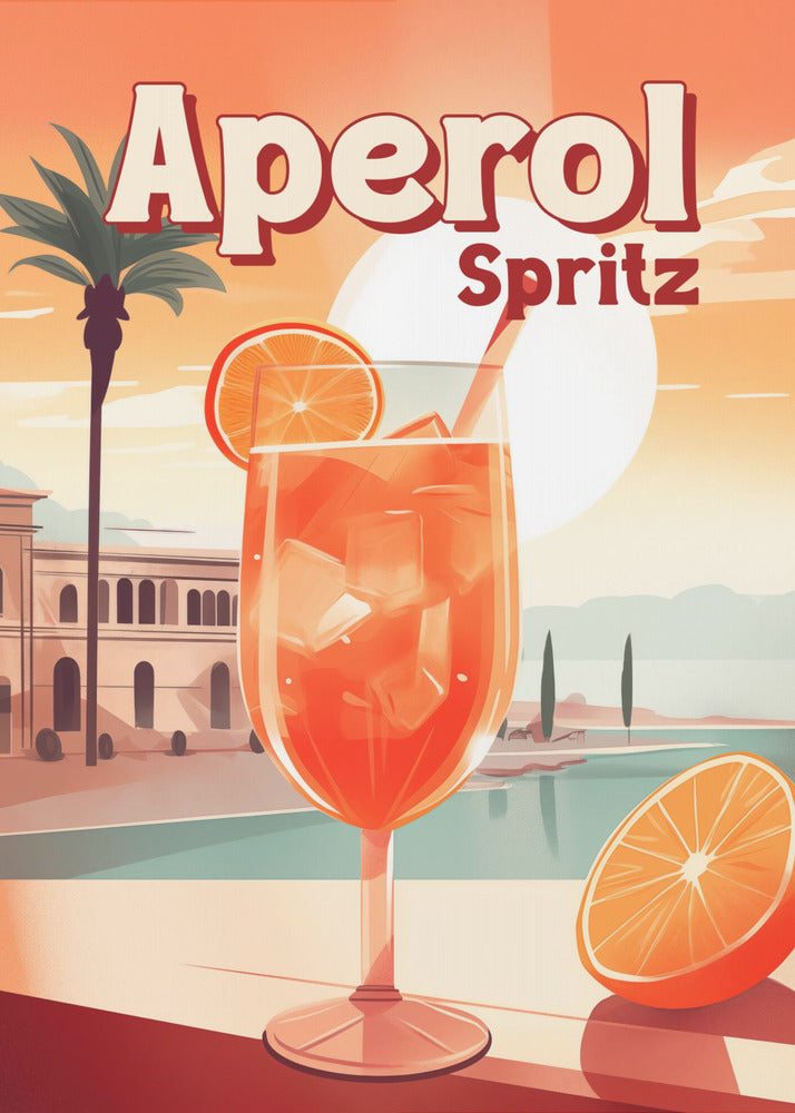Aperol Spritz Tropical | Poster