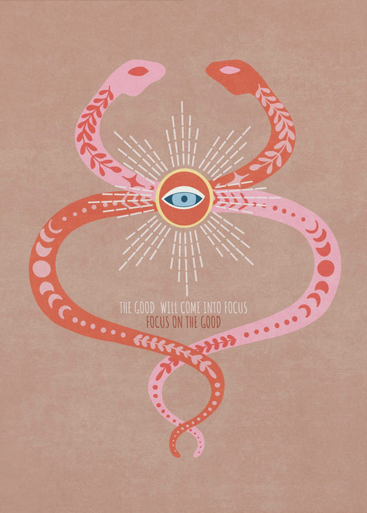 Serpent&#039;s Visionary Eye | Poster