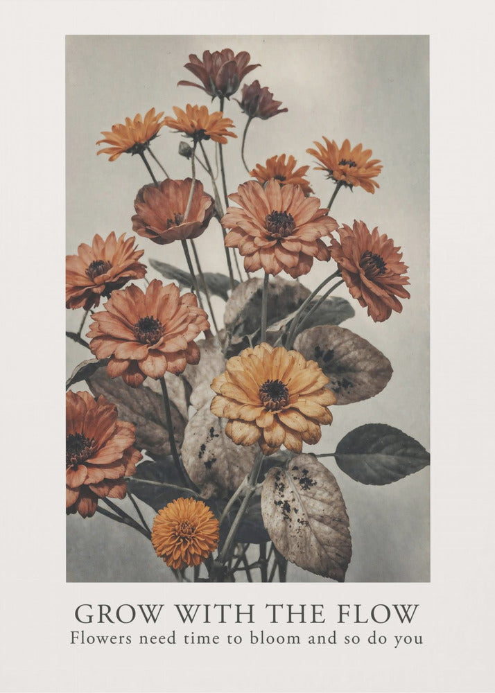 Grow With The Flow No.2 | Canvas