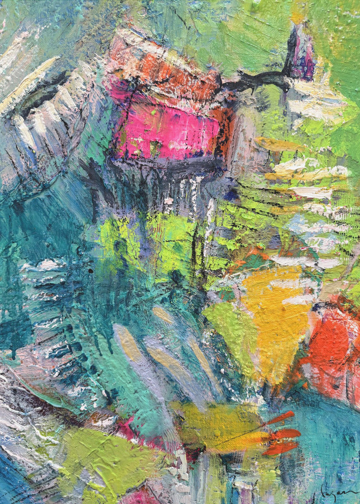 Expressionist Colorful Abstract | Poster