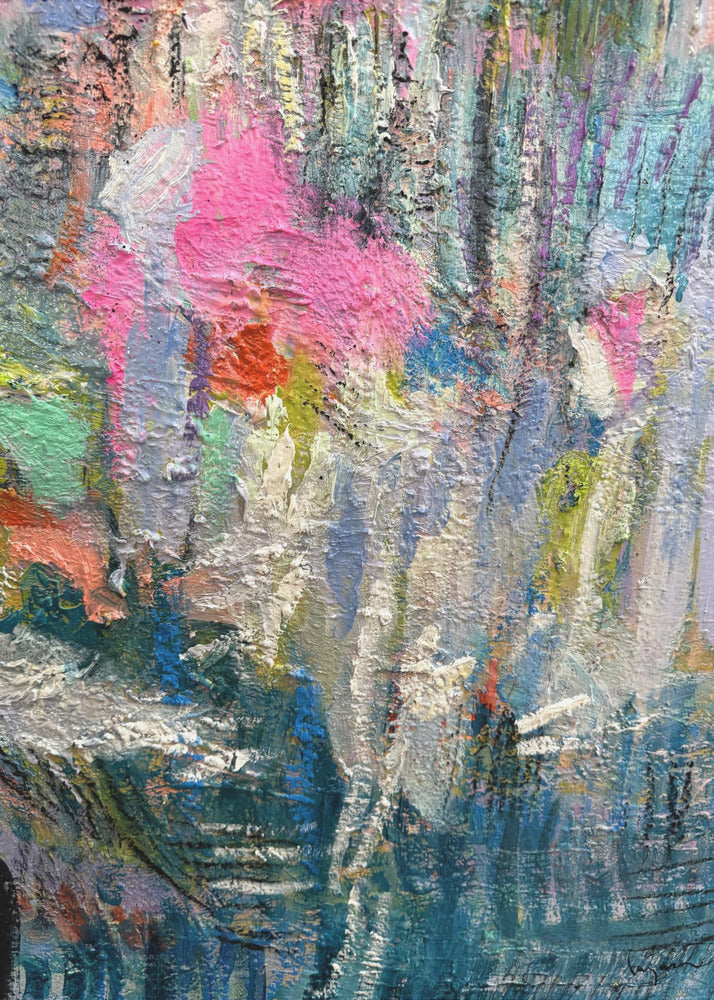 Expressionist Colorful Abstract | Poster