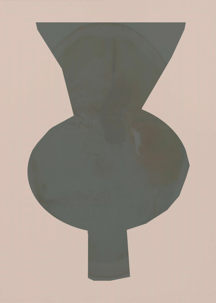Mocha Vase Form 1 | Poster