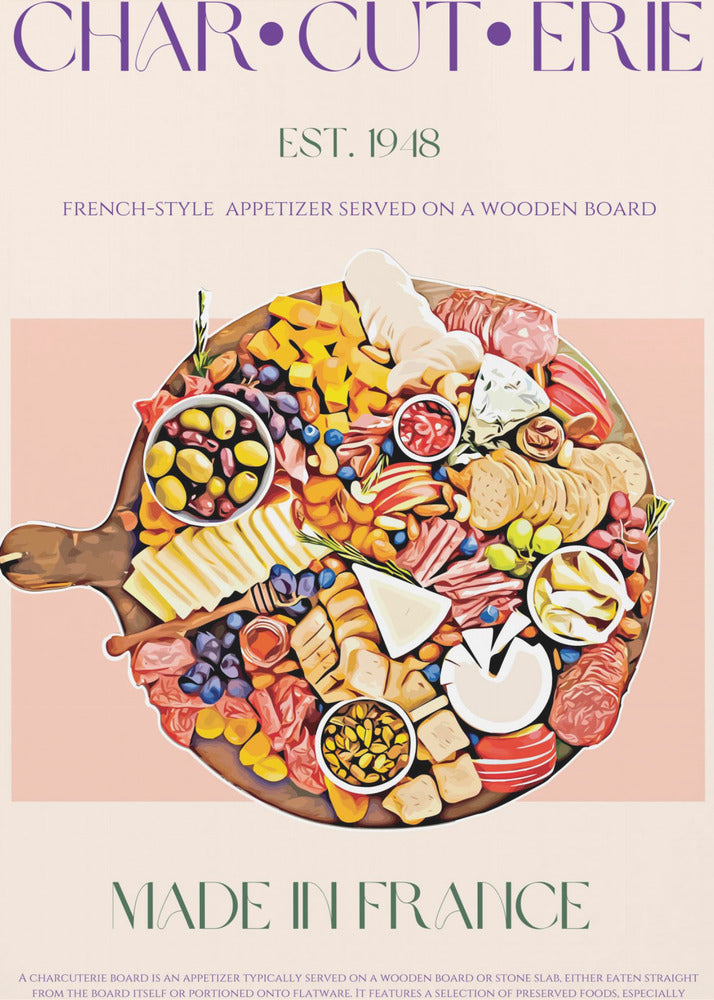 French Feast Board | Canvas